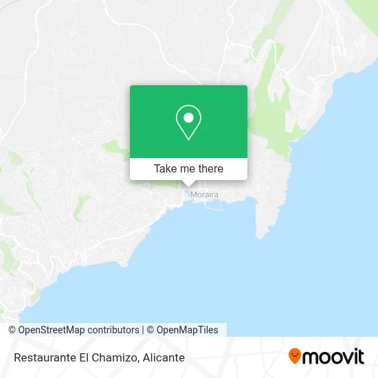 Restaurante El Chamizo map