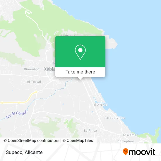 Supeco map