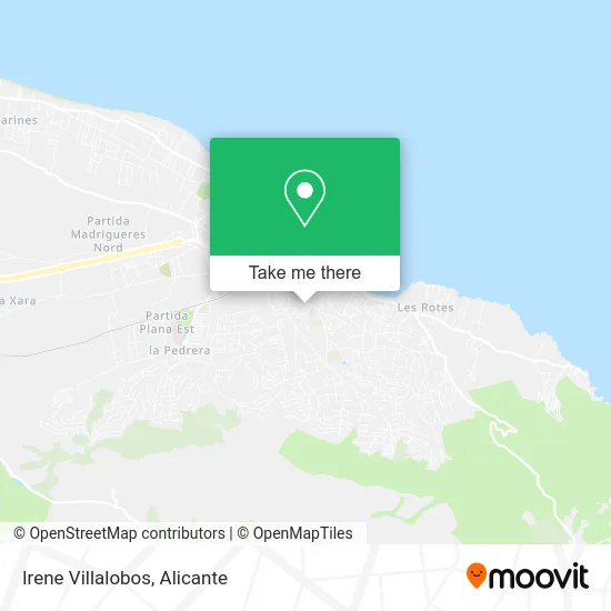 Irene Villalobos map