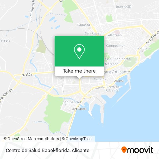 Centro de Salud Babel-florida map