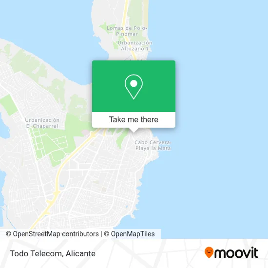 Todo Telecom map
