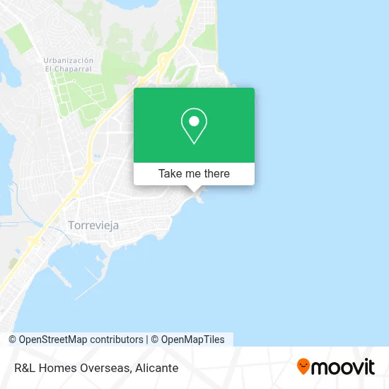 R&L Homes Overseas map