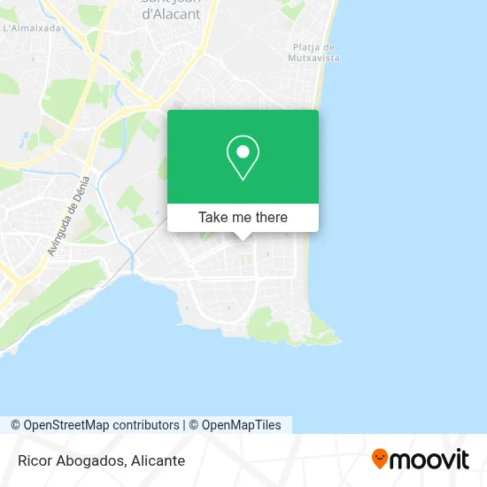 Ricor Abogados map