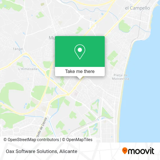 Oax Software Solutions map