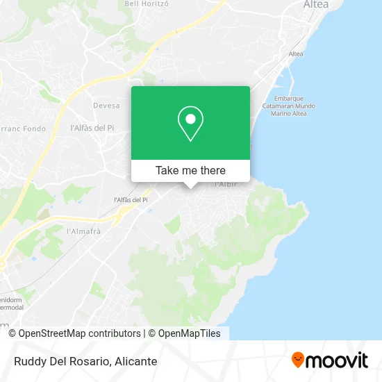 Ruddy Del Rosario map