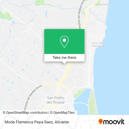 Moda Flamenca Pepa Saez map