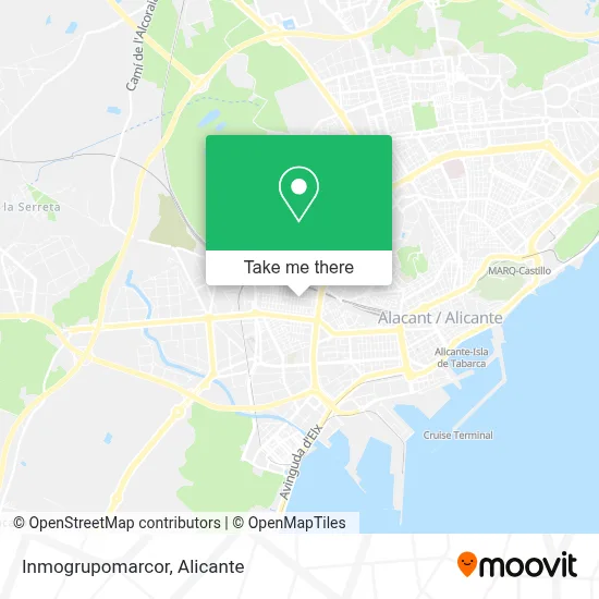 Inmogrupomarcor map
