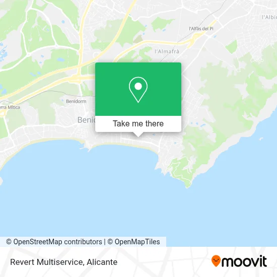 Revert Multiservice map