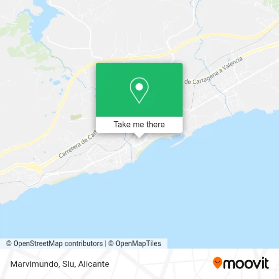 Marvimundo, Slu map