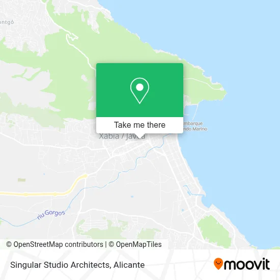 Singular Studio Architects map