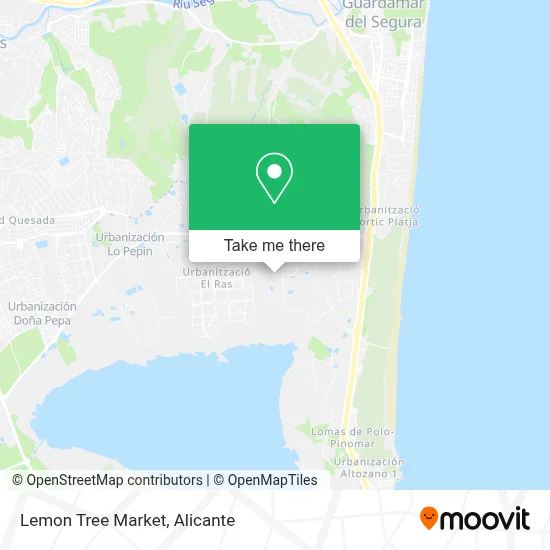 Lemon Tree Market map
