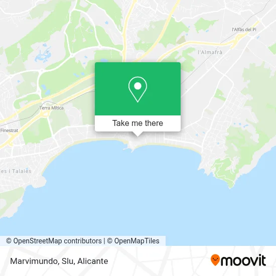 Marvimundo, Slu map