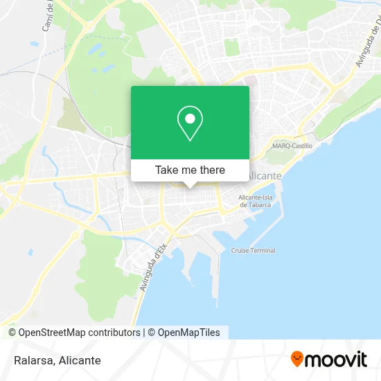Ralarsa map