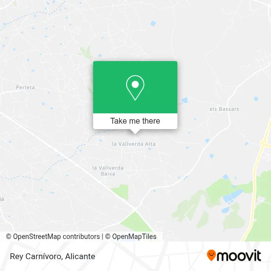 Rey Carnívoro map