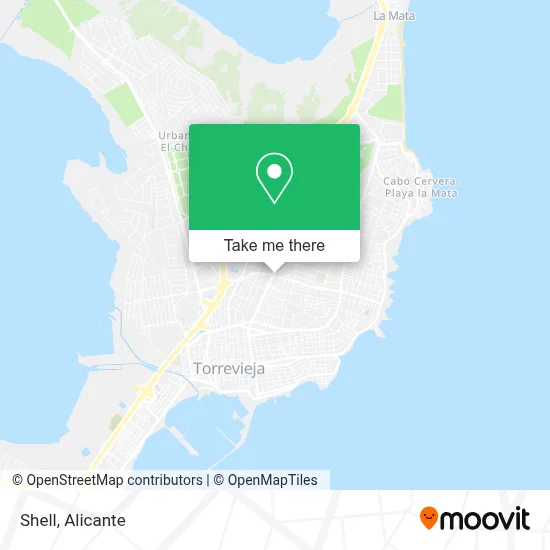 Shell map