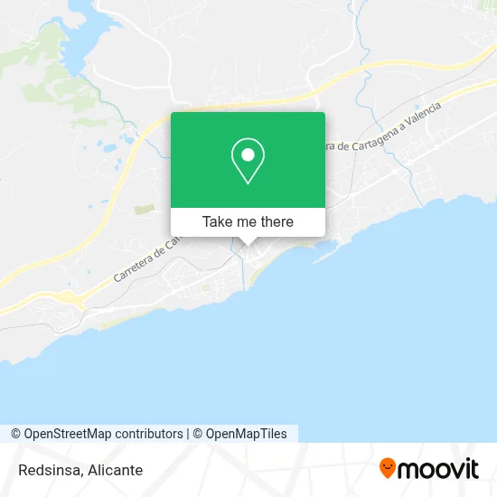 Redsinsa map