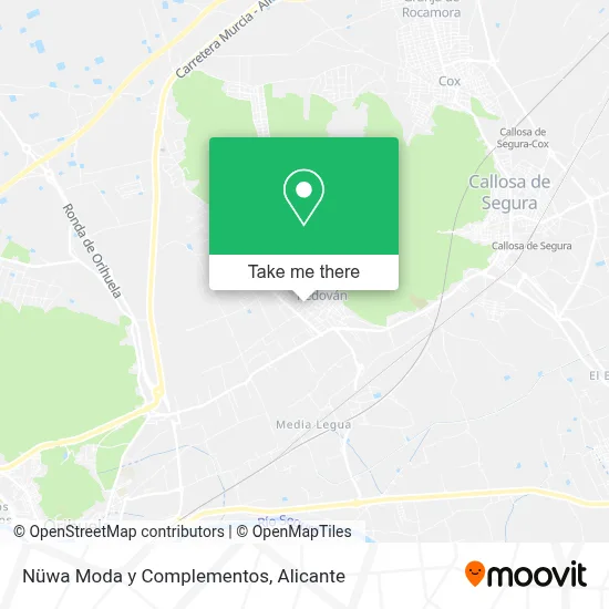 Nüwa Moda y Complementos map