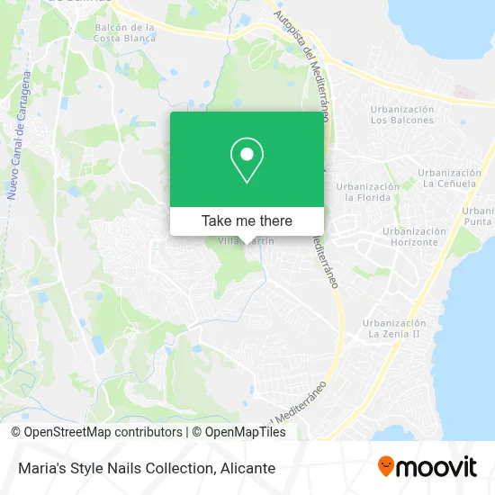 Maria's Style Nails Collection map