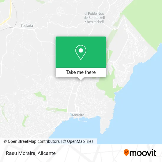 Rasu Moraira map