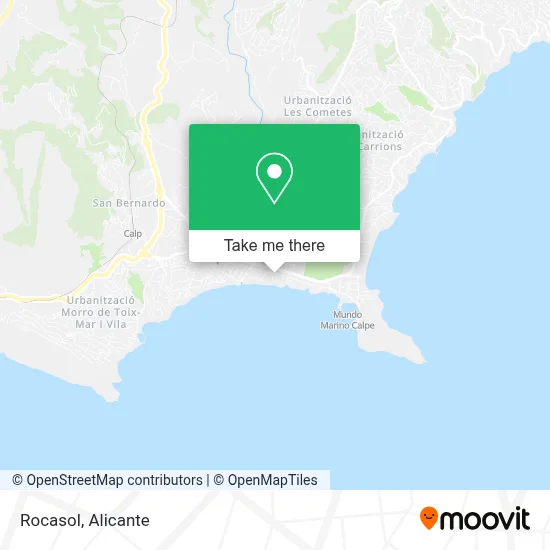 Rocasol map