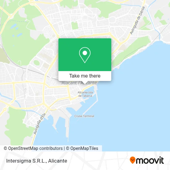 Intersigma S.R.L. map