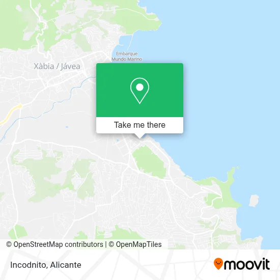 Incodnito map