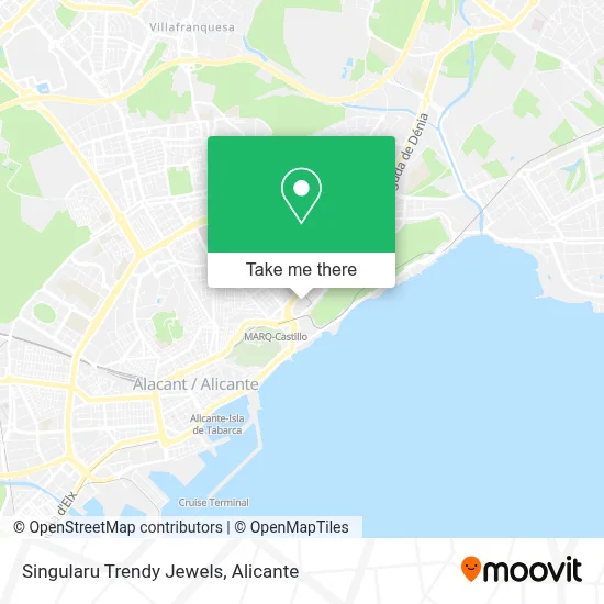 Singularu Trendy Jewels map