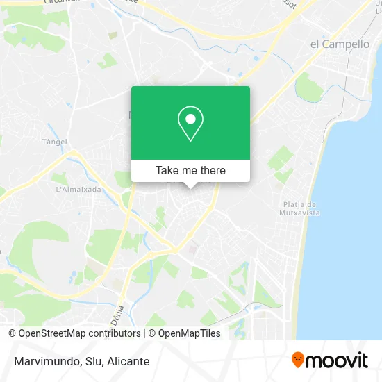 Marvimundo, Slu map