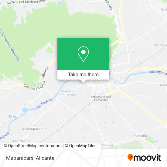Maparacars map