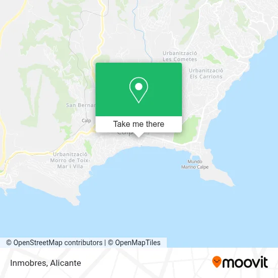Inmobres map