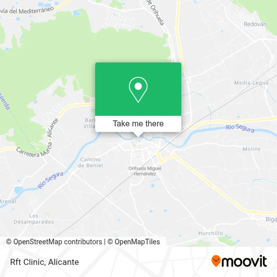 Rft Clinic map