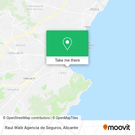 Raul Wals Agencia de Seguros map