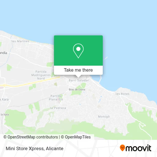Mini Store Xpress map