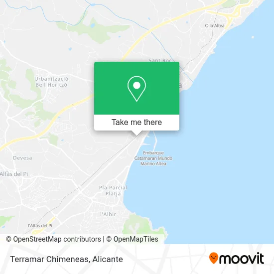 Terramar Chimeneas map