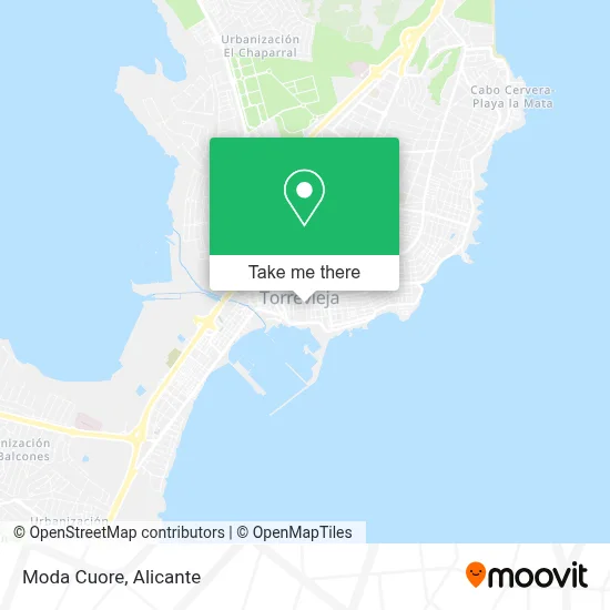 Moda Cuore map
