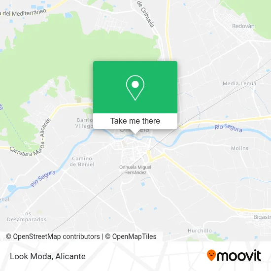 Look Moda map