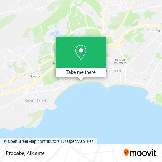 Procabe map