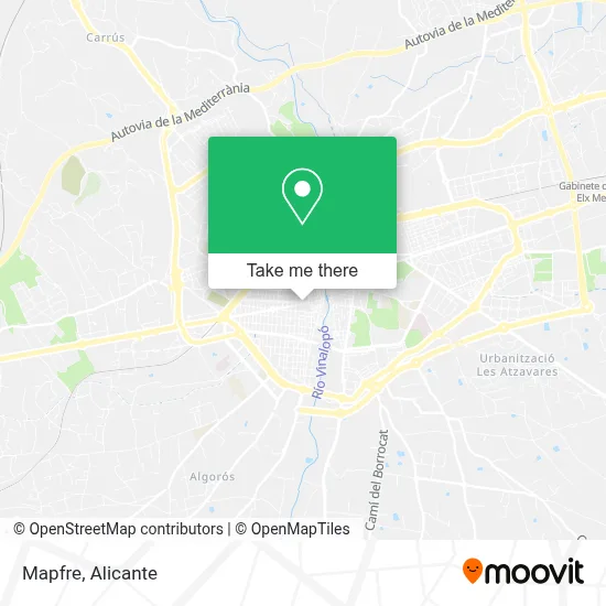 Mapfre map