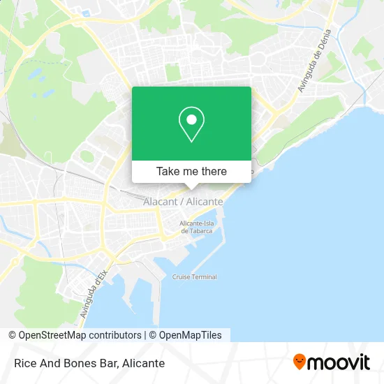 Rice And Bones Bar map