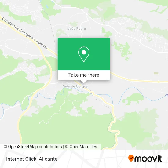 Internet Click map