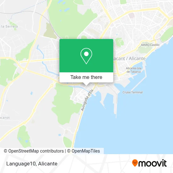 Language10 map
