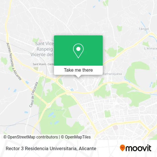 Rector 3 Residencia Universitaria map