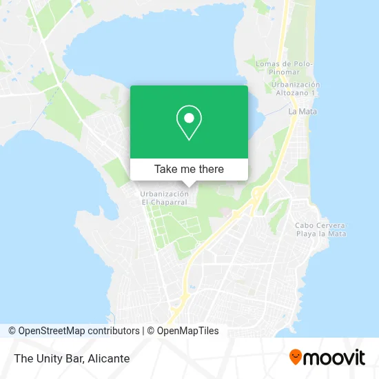 The Unity Bar map