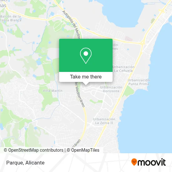 Parque map