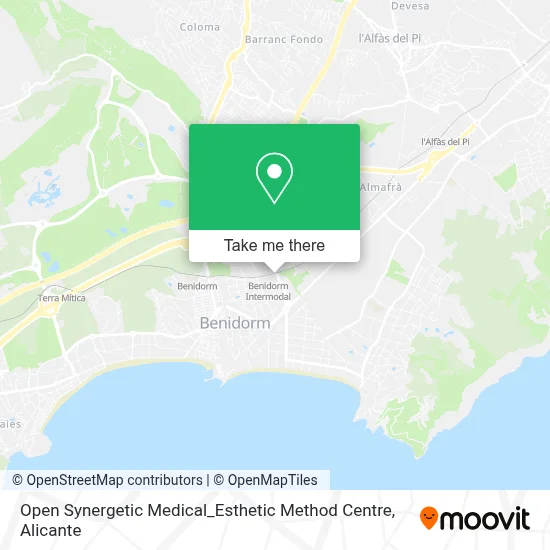 Open Synergetic Medical_Esthetic Method Centre map