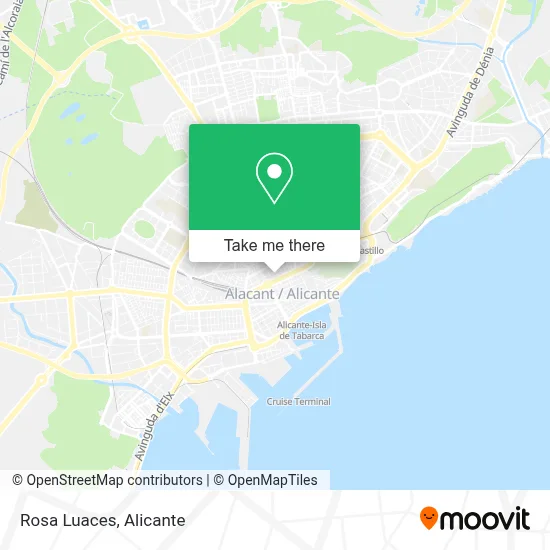 Rosa Luaces map
