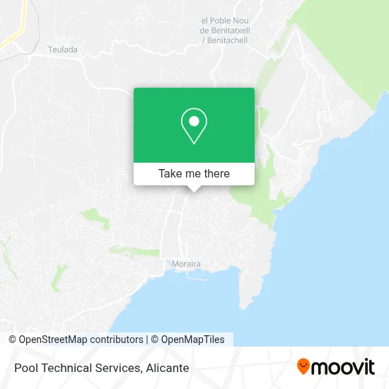 Pool Technical Services map