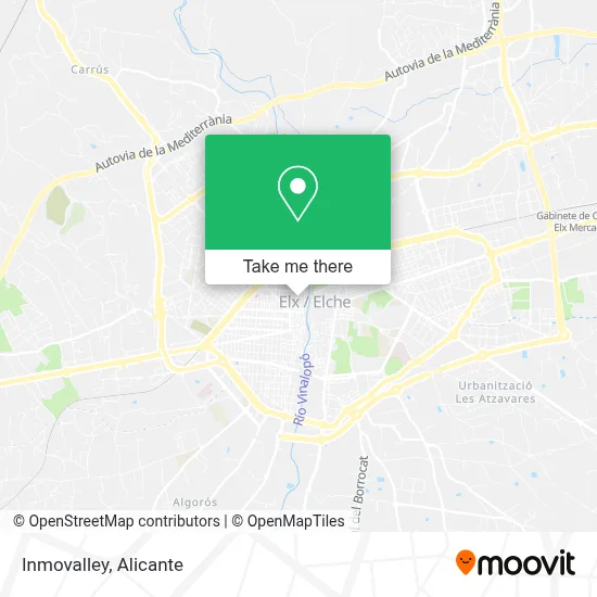 Inmovalley map