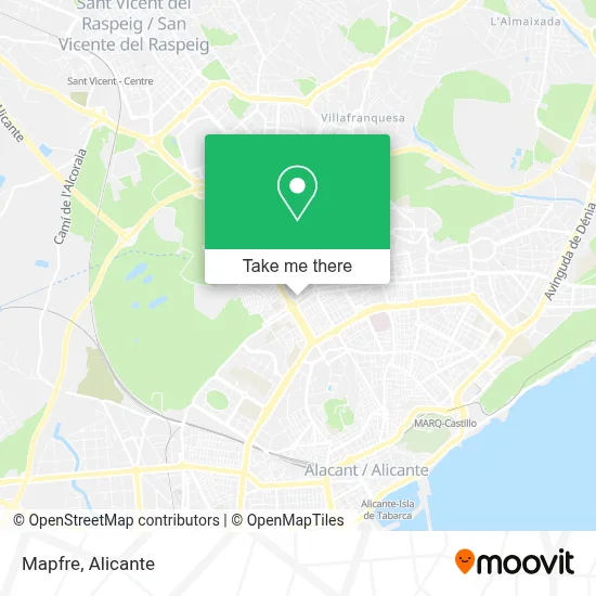Mapfre map