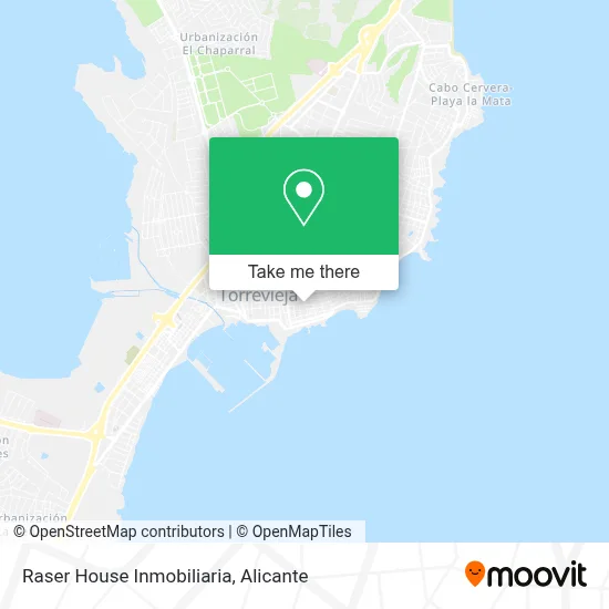 Raser House Inmobiliaria map